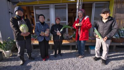朝市開催！
