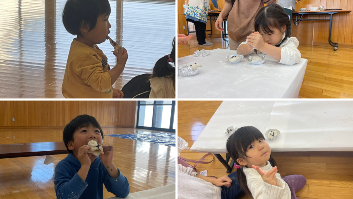 このゆびとまれ　餅つき体験